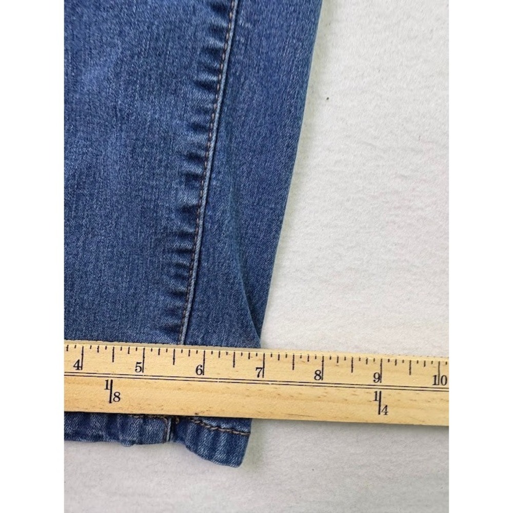 Women's Kim Rogers Curvy 18W SHORT Denim Pull On Jeans Straight Leg - Picture 3 of 7